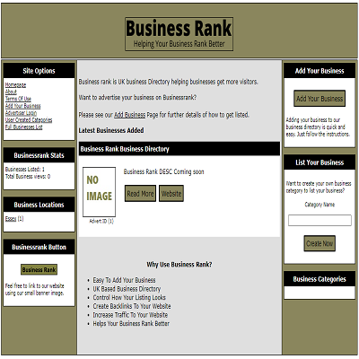 Business Rank Business Directory
