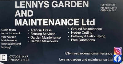 Lennys garden and maintenance 